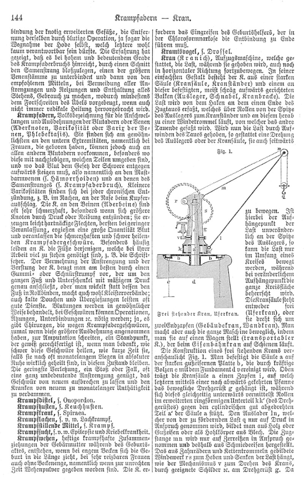 Eine Seite aus einem Buch mit einer Zeichnung einer Maschine und dem Text "Deutsches Patent 114,000,000."