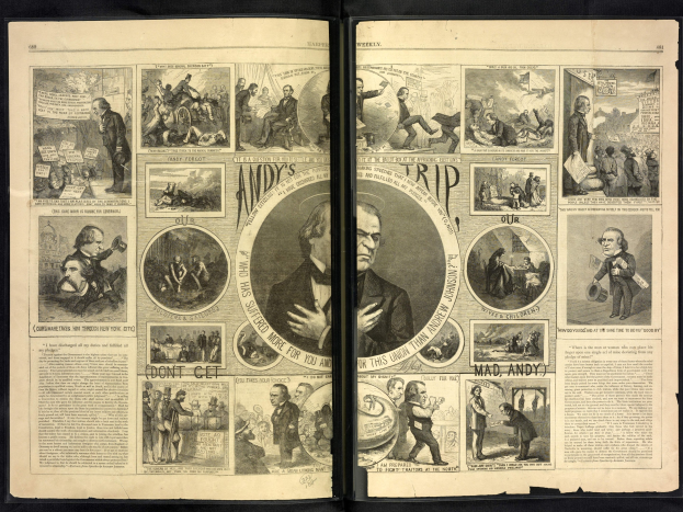 Eine Sammlung von Comic-Heften.